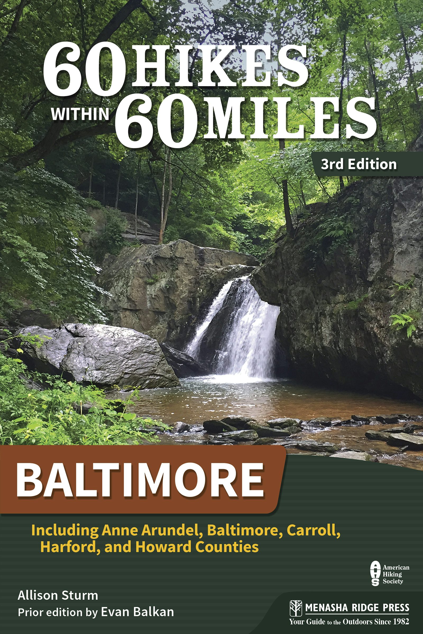 Book cover image for 60 Hikes Within 60 Miles: Baltimore ISBN: 9781634041539